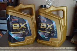 *2x 5L of Granville BX OW/30 Fully Synthetic Oil