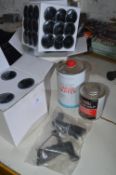 *Two Boxes of Tyre Repair Bungs, Two Handles, Solvent, and Inner Liner Sealer