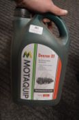 *5L of Mota Quip Dexron III Transmission Fluid