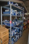 *Bay of Galvanised Shelving 70cm deep, 150cm wide, 215cm tall (contents not included, collection