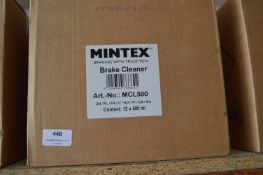 *12x 500ml of Mintex Brake Cleaner