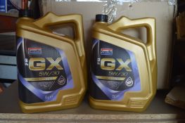 *2x 5L of Granville GX 5W/30 Fully Synthetic Oil