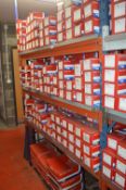 *Contents of a Bay of Racking to Include Assorted Unipart Brake Pads and Discs