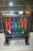 *Siegen Tools by Sealey 44pc Hamer Thru Screwdriver, Hex Key, & Bit Set Model: S01106