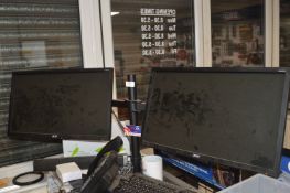 *2x Acer V226HQL 21” Monitors