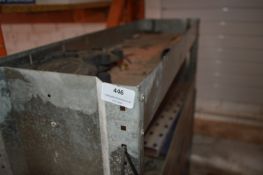 *Galvanised Steel Van Rack with Two Shelves and Two Drawers ~3ft wide 11” deep 38” tall