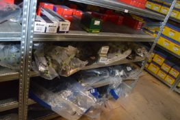 *Contents of a Section of Racking to Include Assorted Wishbones, Fahren Link Arms, and Assorted