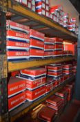 *Contents of a Bay of Racking to Include Assorted Unipart Brake Pads and Discs
