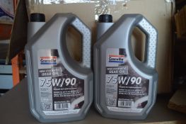 *2x 5L of Granville 75W/90 Semi Synthetic Gear Oil
