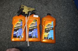 *3x 1L of Armor All Wash & Wax
