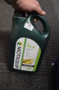 *5L of Mota Quip Synthetic Heavy Duty Motor Oil 10Wx40