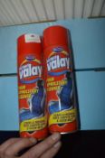 *2x 500ml of Instant Valet Foam Upholstery Cleaner