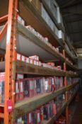 *Three Bays of Pallet Racking Comprising 12x 1.3m, 12x 2.85m & 12x 4.3m Crossbeams, and 4x 4.5x1.