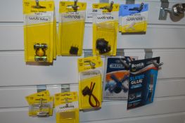 *Wotnots Battery Terminals, Switches, Plug Back, Fuses, etc. Draper Utility Key, and Bostik Super