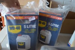 *2x 5L of WD40