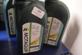 *2x 1L of Mota Quip MQB 50W 30 Motor Oil