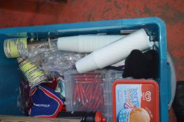 *Box of Media and Advertising Items