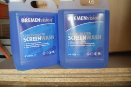 *2x 5L of Bremen Vision Concentrated Screen Wash
