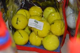 *17 Srixon Ultra Soft Yellow Golf Balls