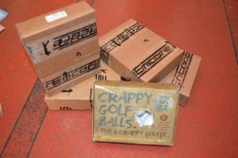 *Five Boxes of 6 Crappy Golf Balls