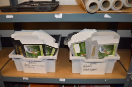 *Two Crates of Golf Ball Packaging