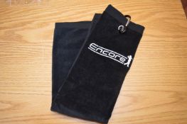 *10 Escort Golf Hand Towels with Belt Clips