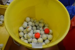 *Bucket of Assorted Golf Balls