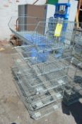 *Galvanised Steel Five Tier Storage Rack ~100x50cm x 136cm high