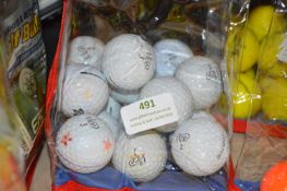 *16 Vice B White Golf Balls
