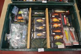 Tray Lot of Lures and Traces
