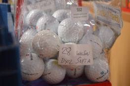 *28 Wilson DX2 Soft A Golf Balls
