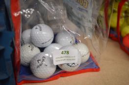*8 Calloway Mixed Peral Golf Balls