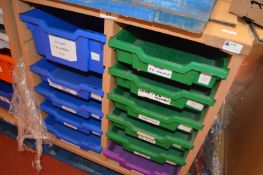 *Two Bay Eleven Tray Storage Unit 70x50cm x 70cm tall