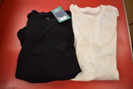 *Kirkland Signature Ladies Cozy Fleece Size: XL, and a White Top Size: XXL