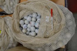 *Sack of 100+ Assorted Golf Balls