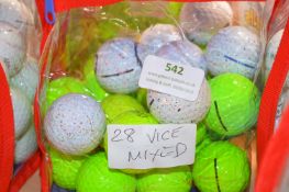 *28 Vice Mixed Golf Balls