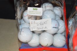 *23 Titleist DT Solo A Golf Balls