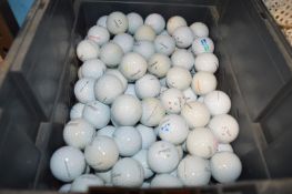 *Box of ~100 Assorted White Golf Balls