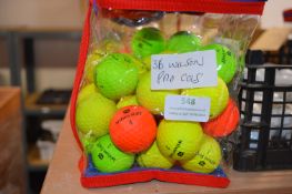 *36 Wilson Pro Colours Golf Balls
