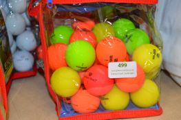 *33 Wilson DX/Duo PA Matt Colour Golf Balls