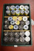 Tray Lot of Carp and Saltwater Line