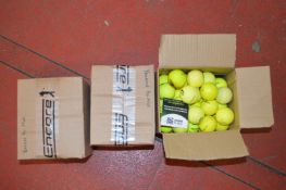 *Three Boxes of ~40 Assorted Yellow Golf Boxes