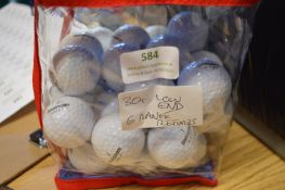 *30+ Low End E Range Refurbished Golf Balls
