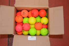 *Three Boxes of 40 DX2/Duo PA Golf Balls (mixed matt colours)