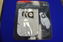 *Kirkland Golf Gloves 4pk Size: M
