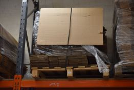*Pallet Containing a Large Quantity of Small Cardboard Boxes