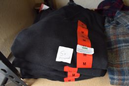 *5x Buffalo David Bitton Ladies Black Tops Size: M