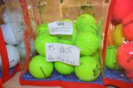 *15 Vice Pro Plus Colours Golf Balls