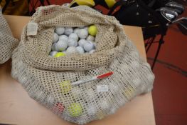 *Sack of 100+ Assorted Golf Balls