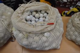 *Sack of 100+ Assorted Golf Balls